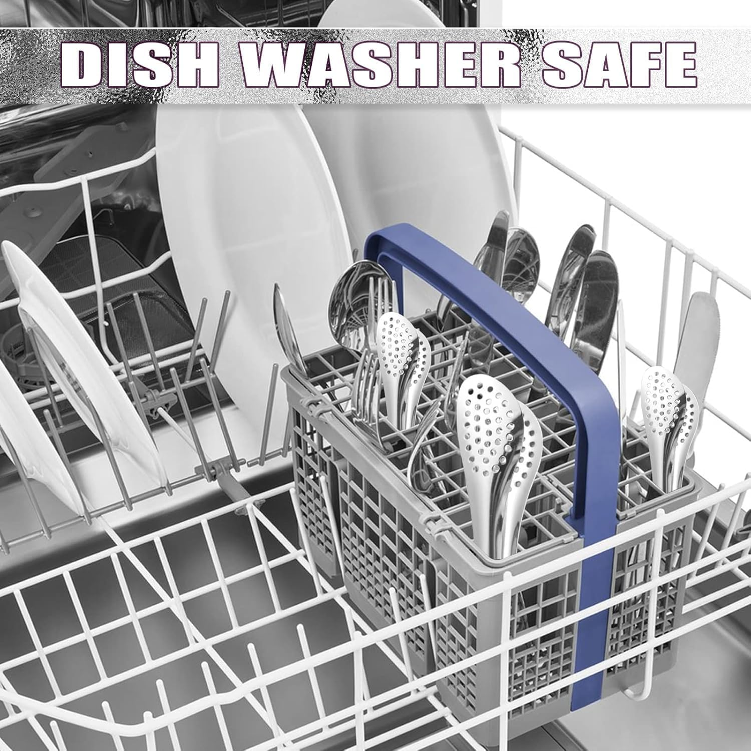 Stainless Steel Tongs Set (7/9/11 Inch) - Heavy Duty Kitchen & BBQ Tongs for Cooking, Grilling, Frying, Baking, Salad, Buffet - Dishwasher Safe, Serving Tongs for Food (Silver, One Size) image number 1