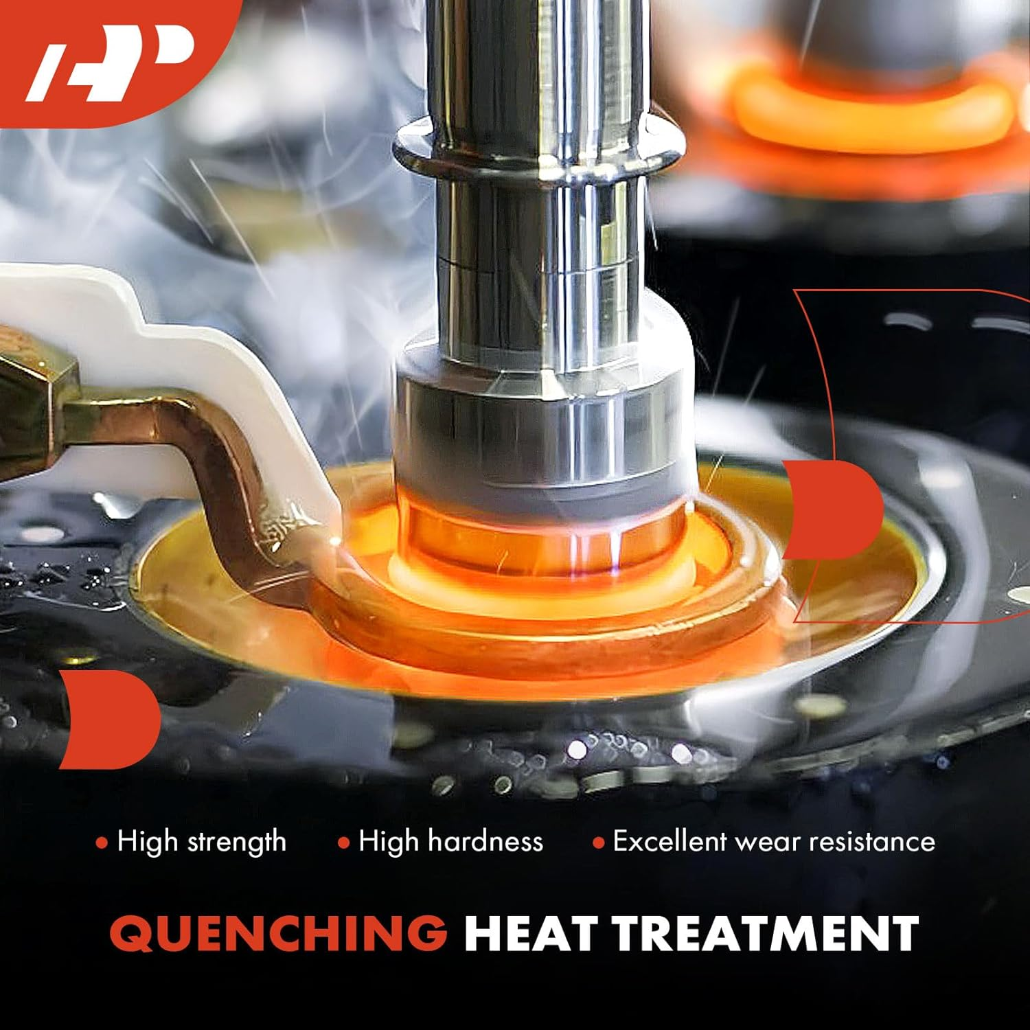 A-Premium 2 X Rear Wheel Bearing and Hub Assembly with 5-Lug Compatible with Ford Mustang 2015-2023, GT 2017-2018 image number 4