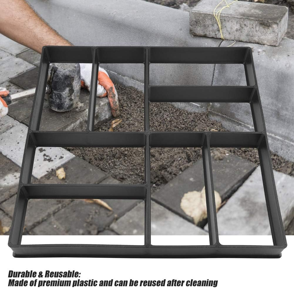 Paving Pavement ,Paving Pavement Concrete Mould Stepping Stone Garden Lawn Paver Walk image number 4