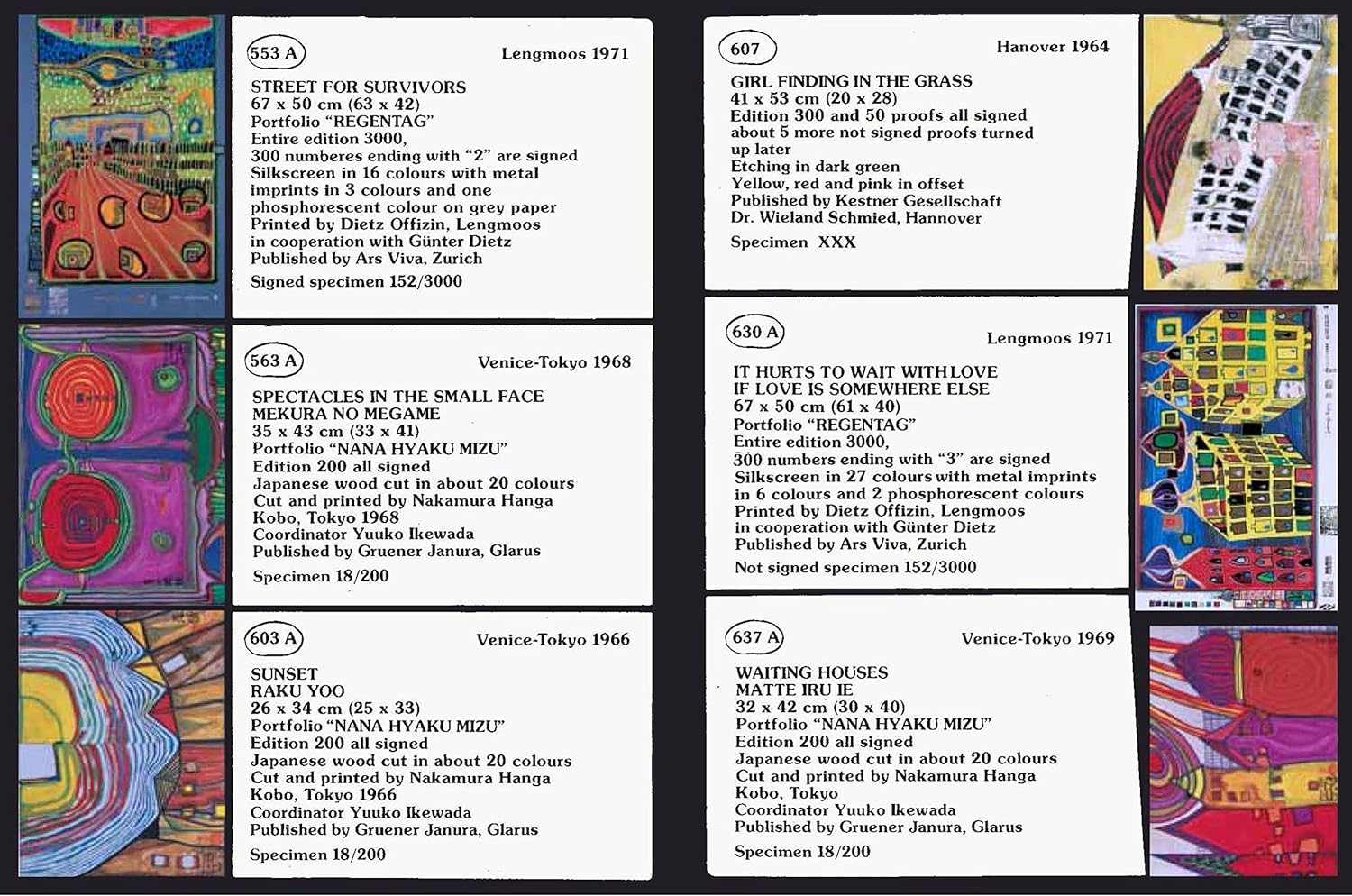 Hundertwasser: Complete Graphic Work 1951-1976 image number 3