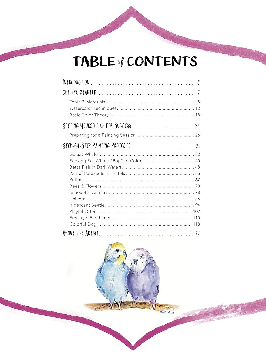 Watercolor Animals (Colorways): Tips, Techniques, and Step-By-Step Lessons for Learning to Paint image number 3