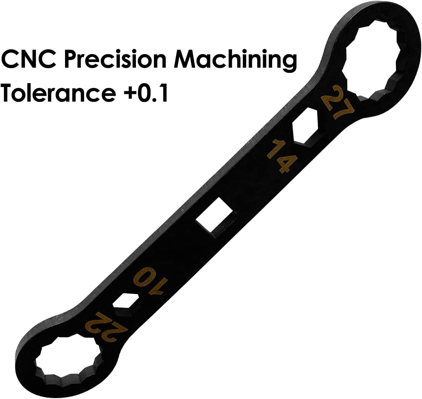 Combo Axle Wrench and Rear Wheel Axle Torque Wrench Hand Tools Kit,3 Pieces (10Mm X 14Mm X 22Mm*27Mm,12Mm X 14Mm X 22Mm*32Mm and 36Mm),Tolerance &plusmn;0.1