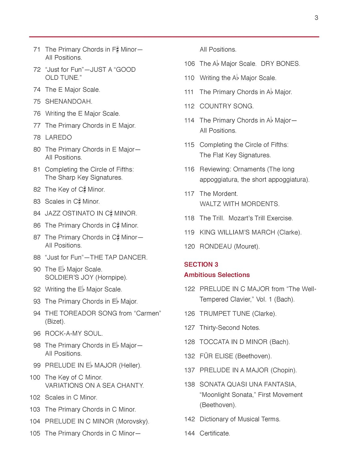 Alfred'S Basic Adult All in One Course 3 image number 3