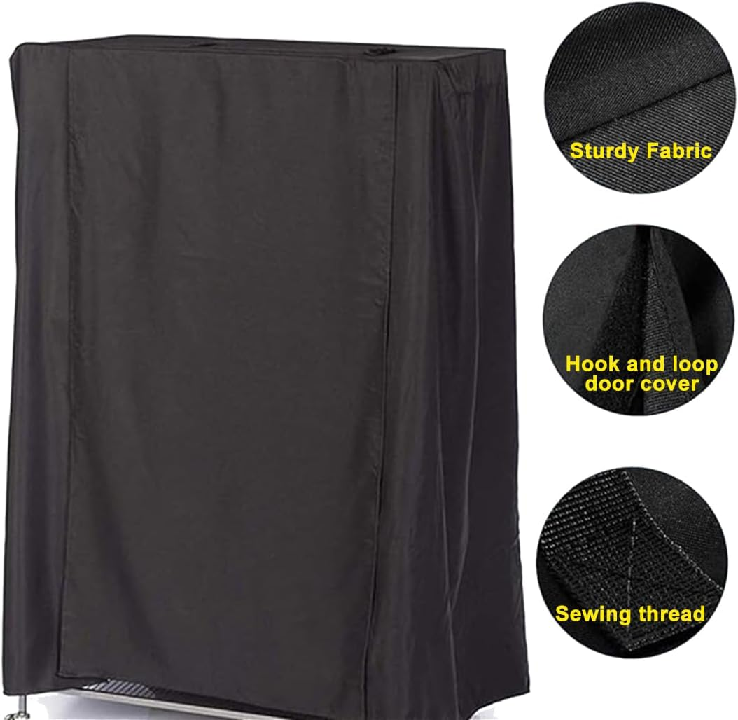 Good Night Bird Parrot Cage Cover with Windproof Waterproof Sunproof Large Parrot Birdcage Covers for Parakeets Budgies Macaw Square Cages (41X27X48In) image number 3