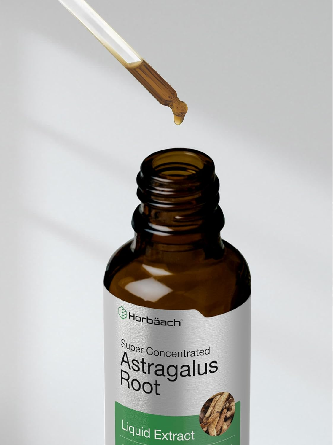 Astragalus Root Extract | 2 Oz | Alcohol Free | Super Concentrated | Vegetarian, Non-Gmo, Gluten Free Tincture | by Horbaach image number 6
