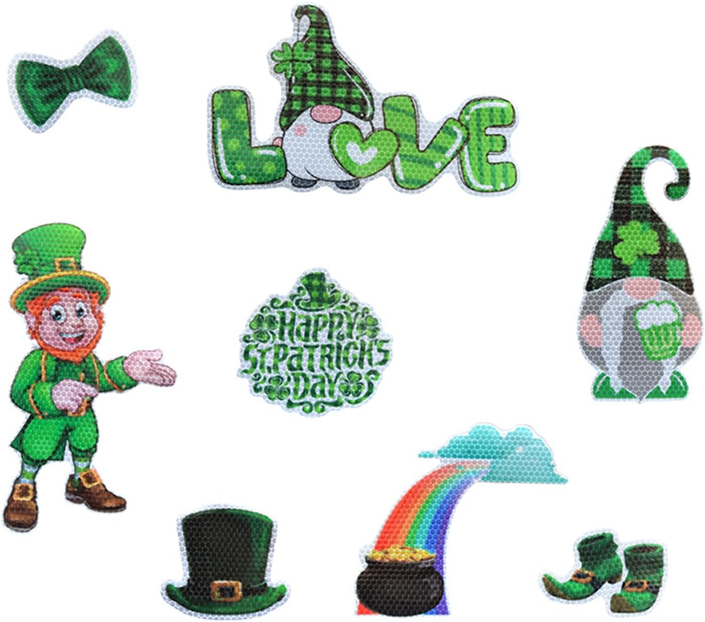 Garage Door Decorative Sticker, Durable Xmas Decal with Magnetic Creative Refrigerator Reflective Decals Holiday Party Decoration Supplies for Home/720 (Size : RFM016) image number 1