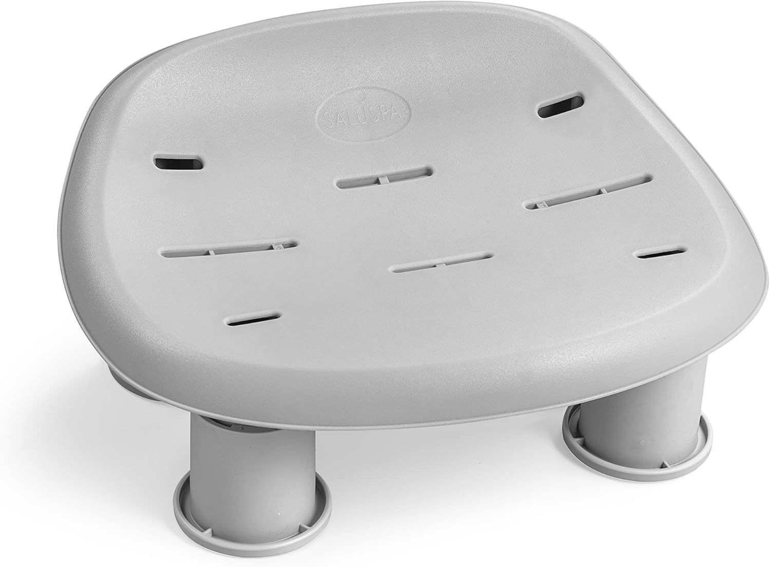 Lay-Z-Spa BW60321 Hot Tub Seat, Universal Adjustable Spa Seat with Weighted Feet, Grey image number 3