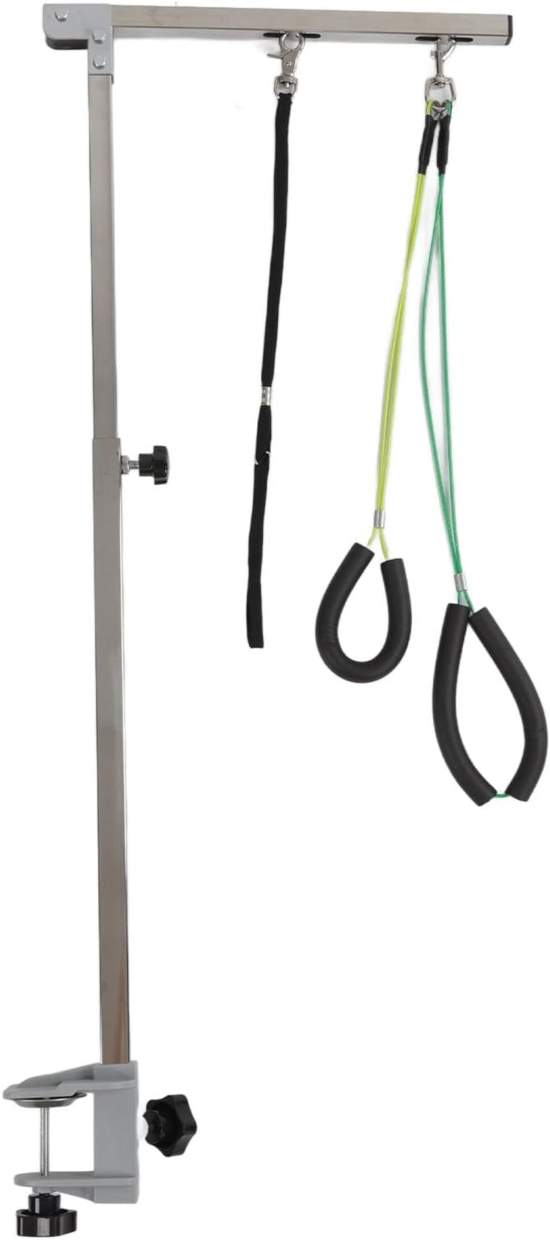 Dog Grooming Arm with Clamp, 35Inch Height Adjustable Dog Grooming Table Arm, Heavy Duty Stainless Steel Frame, Foldable Pet Grooming Supplies for Small Medium Dogs image number 5