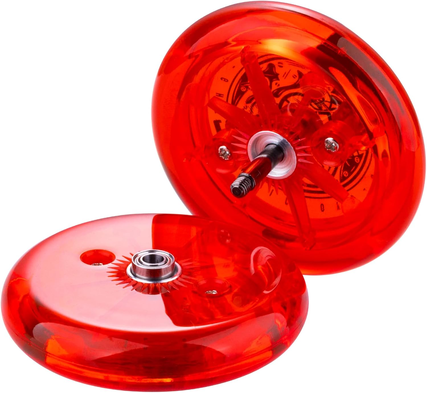Looping Yoyo D1 Responsive Yo Yo for Kids Beginners, 2A Loop Yo-Yo Starter Yo-Yo Easy to Play Basic String Tricks (Red) image number 6