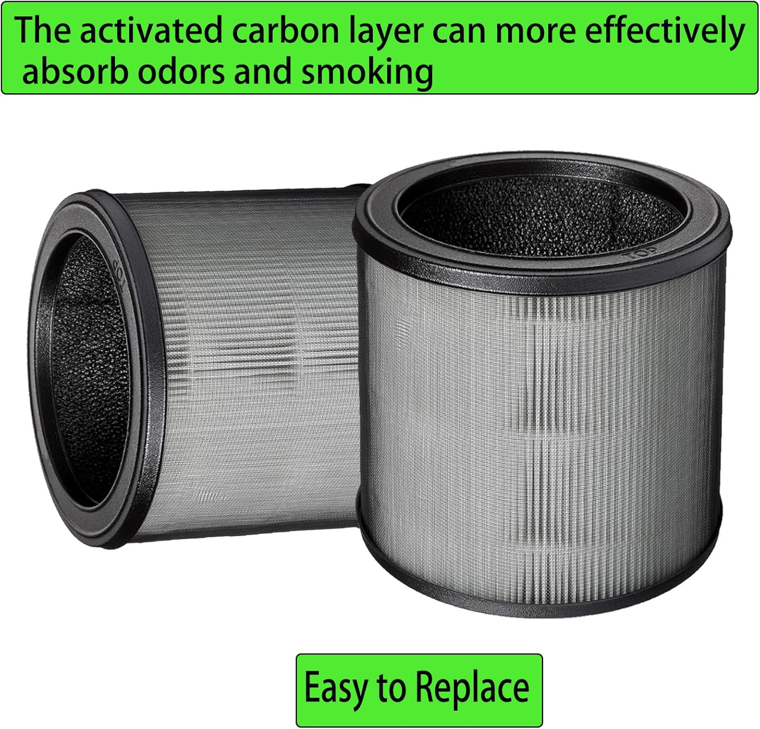 4 Stage Replacement Filter for Winix Compact 4-Stage Grade True HEPA Air Purifier Part AUS-0850AAPU -2 Pack image number 2