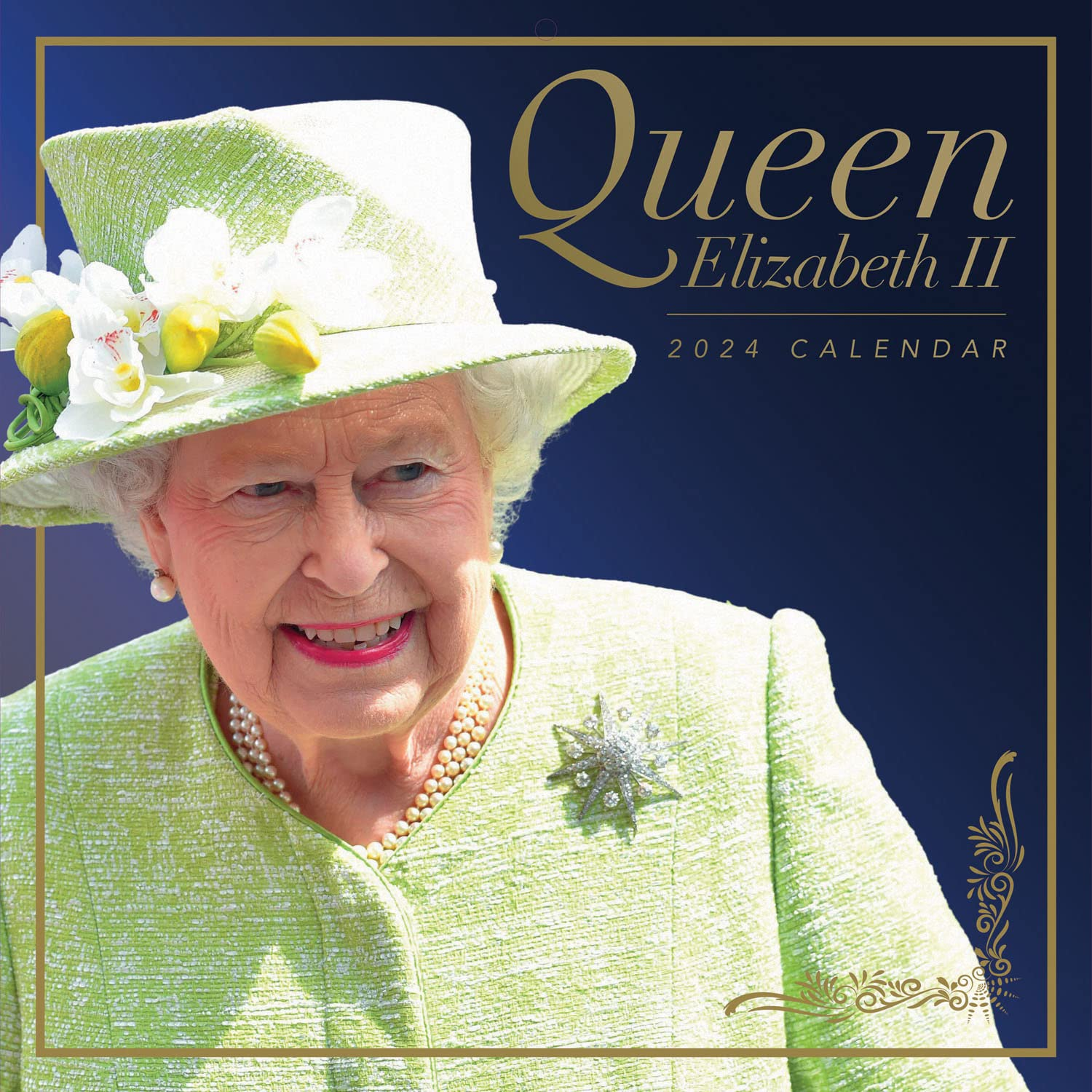 Queen Elizabeth II 2024 Calendar: Original Carousel-Kalender [Mehrsprachig] [Kalender]
