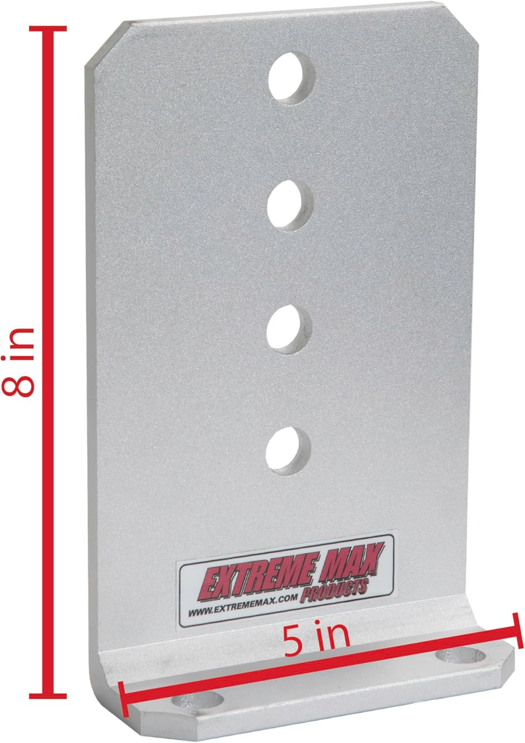 Extreme Max 3006.7112 Vertical Pontoon Bunk Bolster L-Bracket - Set of 4 image number 4