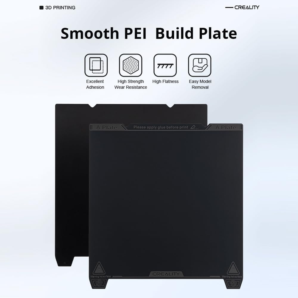 GUYOS K1 Smooth PEI Build Plate 235X235Mm-Without Soft Magnetic Easy Model Removal Suitale For/Pro/Ender-5 / K1 / V3 SE and Compatible with FDM 3D Printers image number 6