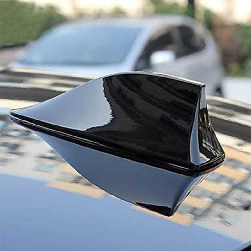 AIMALL Universal Car Roof Radio AM/FM Signal Shark Fin Aerial Antenna, Stylish Roof Mount, Easy Installation, Compatible with Most Vehicles, Durable ABS Material