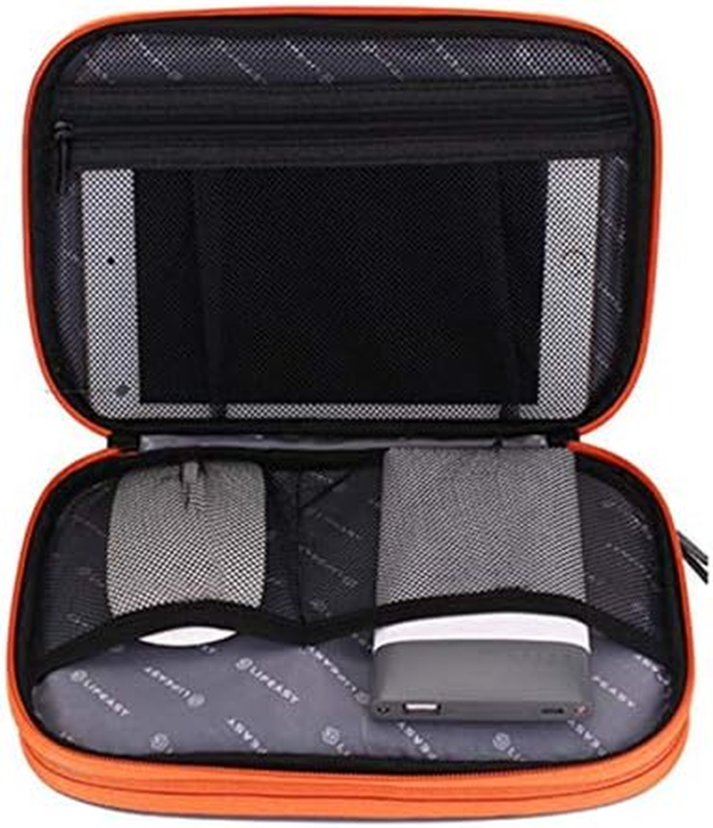 Acoki Portable Electronic Accessories Travel Case, Cable Organizer Bag Gadget Carry Bag Grey (M) image number 3