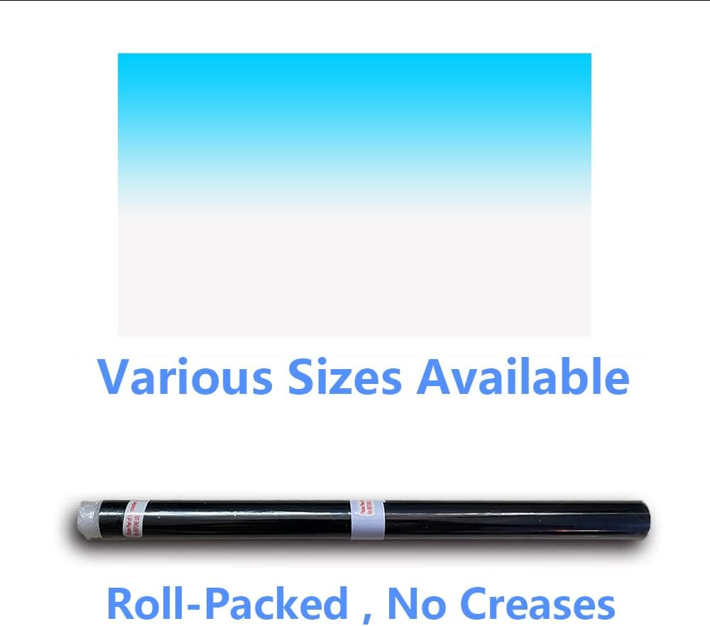 Cartoon Underwater BOB Aquarium Background Sticker for 10 Gallon Tanks, Fish Tank Backdrop Decorations HD Printing Simple Wallpaper PVC Poster (12" H X 20" W) image number 1