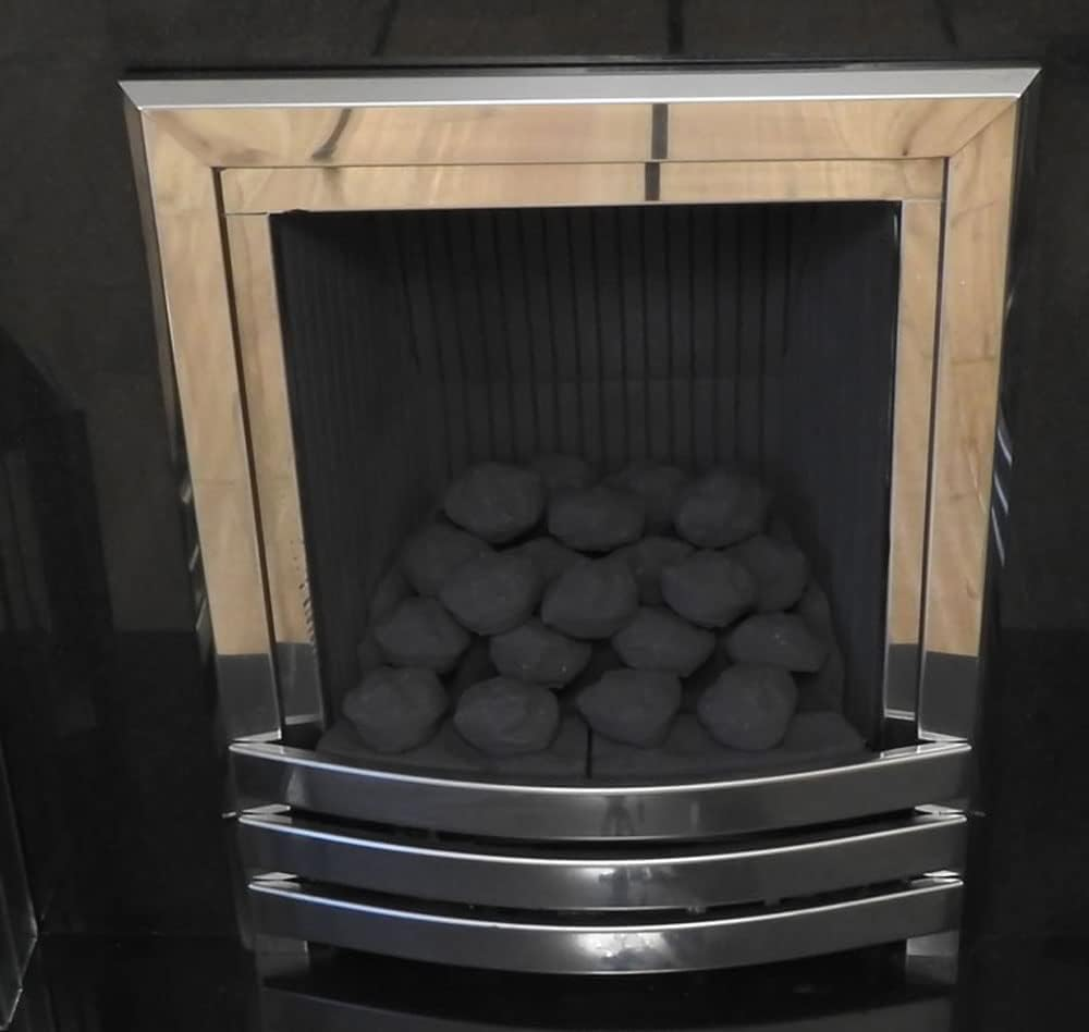 Gas Fire Replacement Charcoal Ceramic Small Cast Coals Bio Fuels Ceramic Packed in 279 Pieces in Coal 4 You Packaging