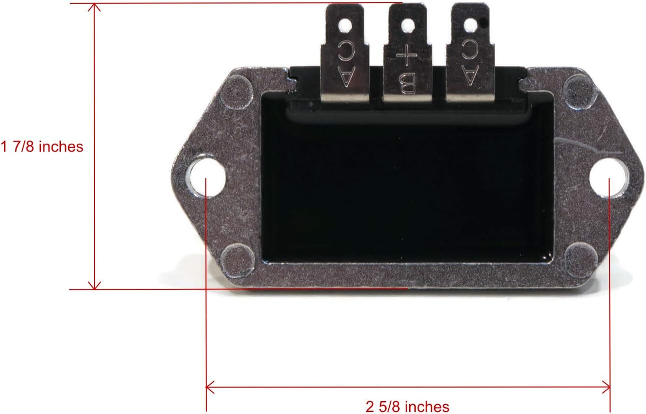 The ROP Shop | Voltage Regulator Rectifier for Kohler 8-25 HP Engine 41 403 10-S 41 403 09-S US image number 3