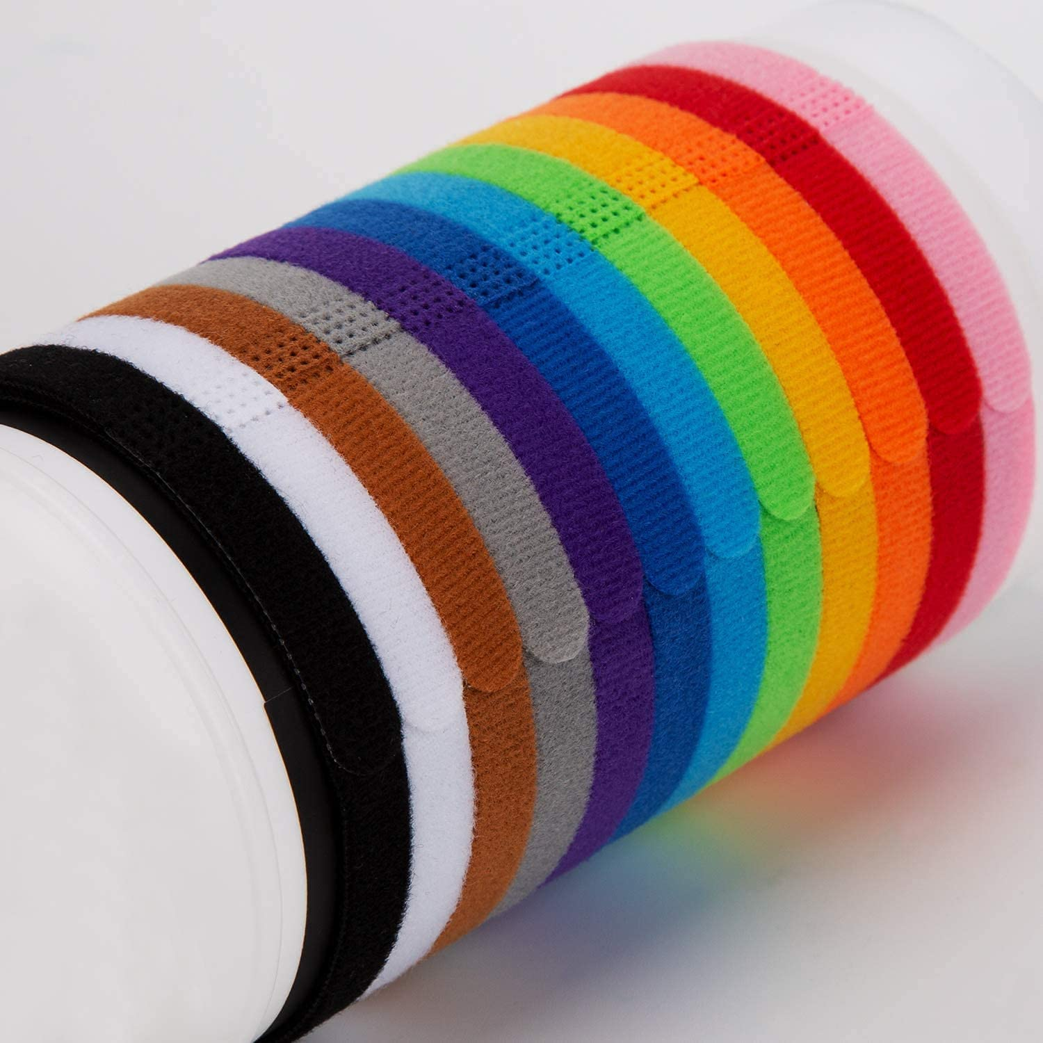 AIEX 12 Pcs Assorted Colors Puppy ID Collars Whelping Collars Newborn Dog Kittens Band Adjustable Identification Collar for Pet image number 1