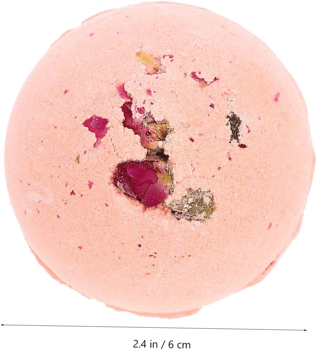 Deep Sea Bath Ball French Rose Fragrance Stress Relief Body Spa Salt Flakes Household Skin Care image number 1