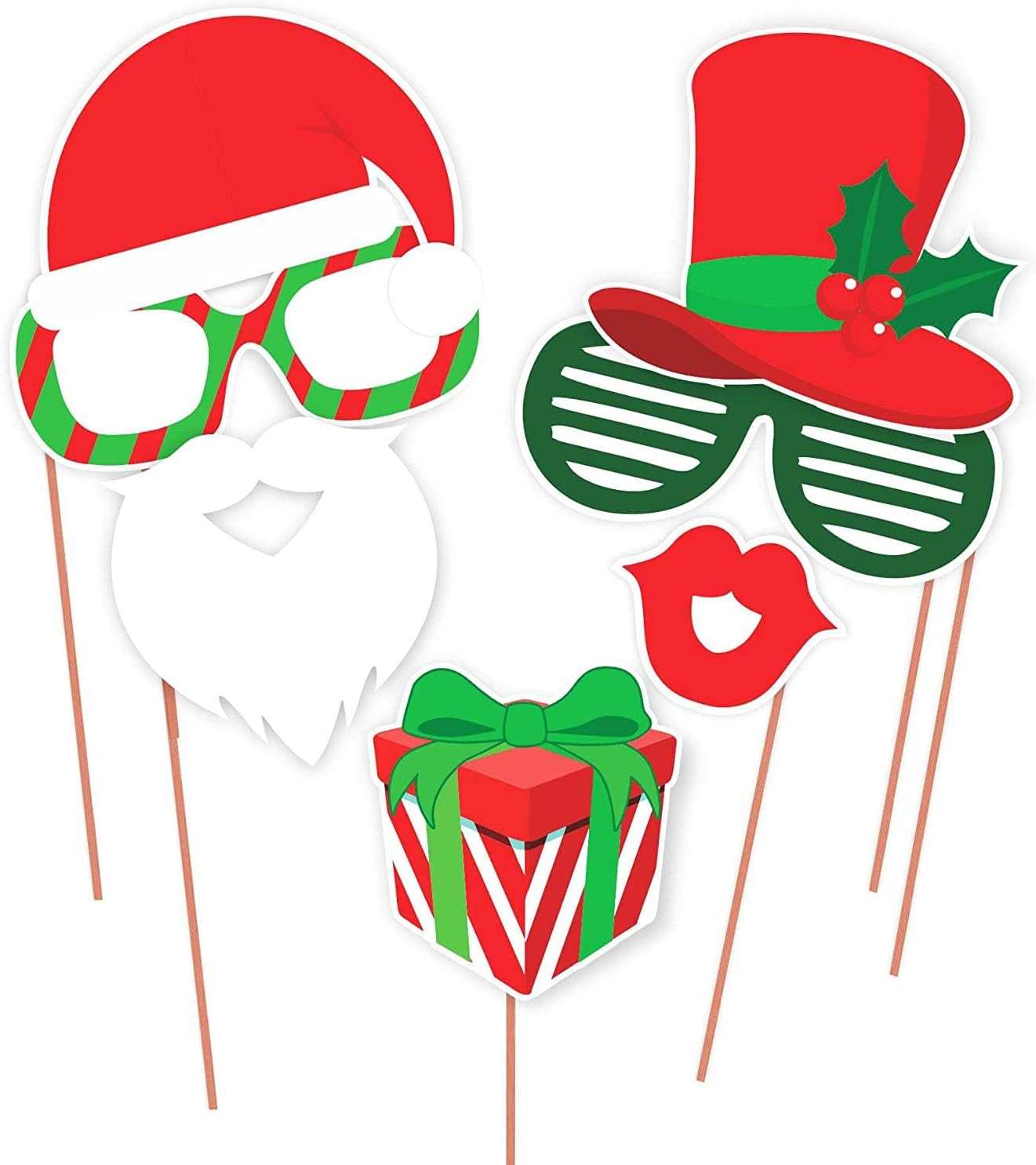 Samyuktha Envogue Christmas Party Photography Props Christmas Party Decoration Kids Craft Item (Random Items)