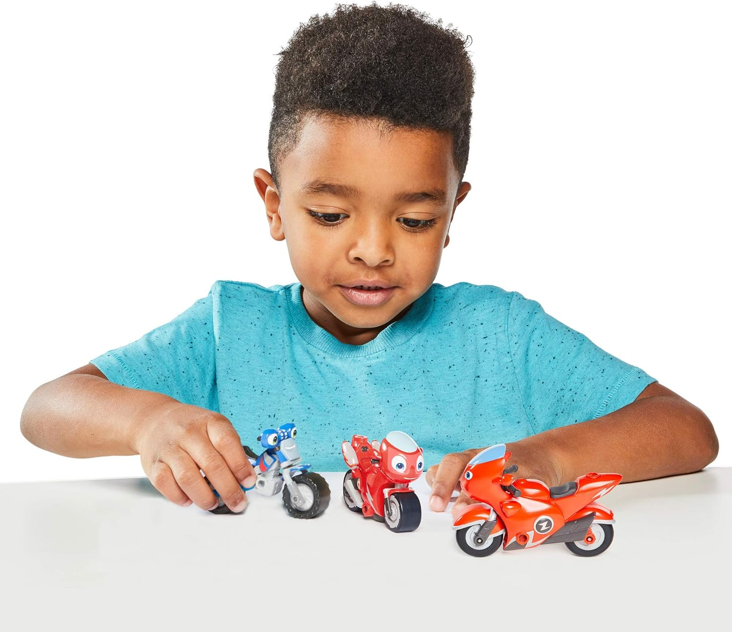 Ricky Zoom Hank & the Bike Buddies Motorcycle Toys (Set of 3), Multi image number 3