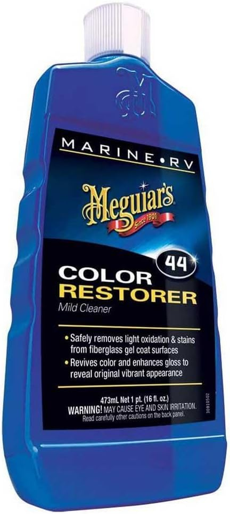 Meguiar&rsquo;S Color Restorer - Safely Removes Light Oxidation, Stains and Blemishes on All Fibreglass Gel Coat Marine or Caravan Surfaces. Revives Faded, Oxidized Surfaces
