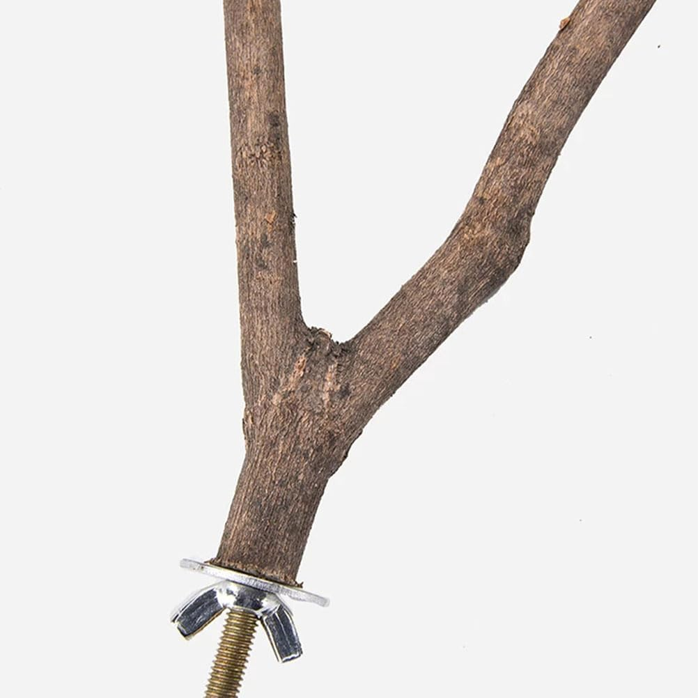 VANZACK 12 Sets Bird Cage Screws Bird Perch Screws Bird Stand Platform Accessories for Building Bird Perch Stand, Hamster Platform Connecting and Fixing to Pet Cage image number 1