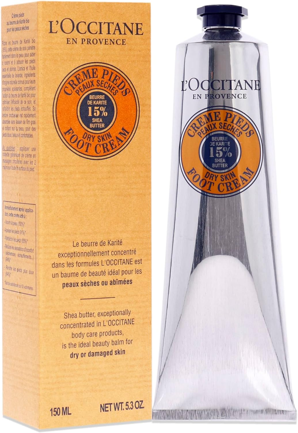 Loccitane Shea Butter Foot Cream - Dry Skin, 150 Ml image number 2