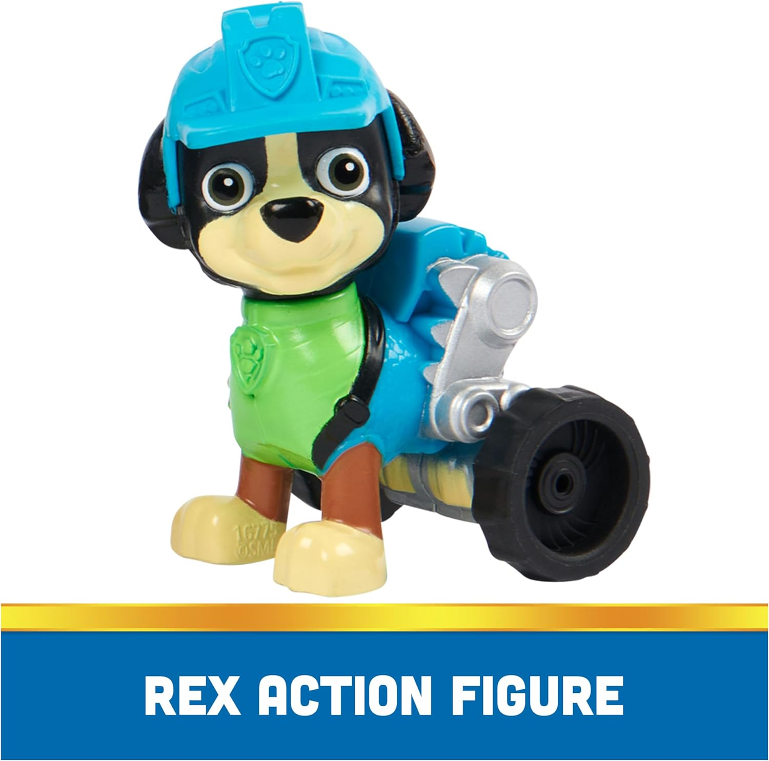 PAW Patrol, Rex&rsquo;S Dinosaur Rescue Vehicle, Toy Truck with Collectible Action Figure, Sustainably Minded Kids&rsquo; Toys for Boys & Girls Aged 3 and Up image number 1