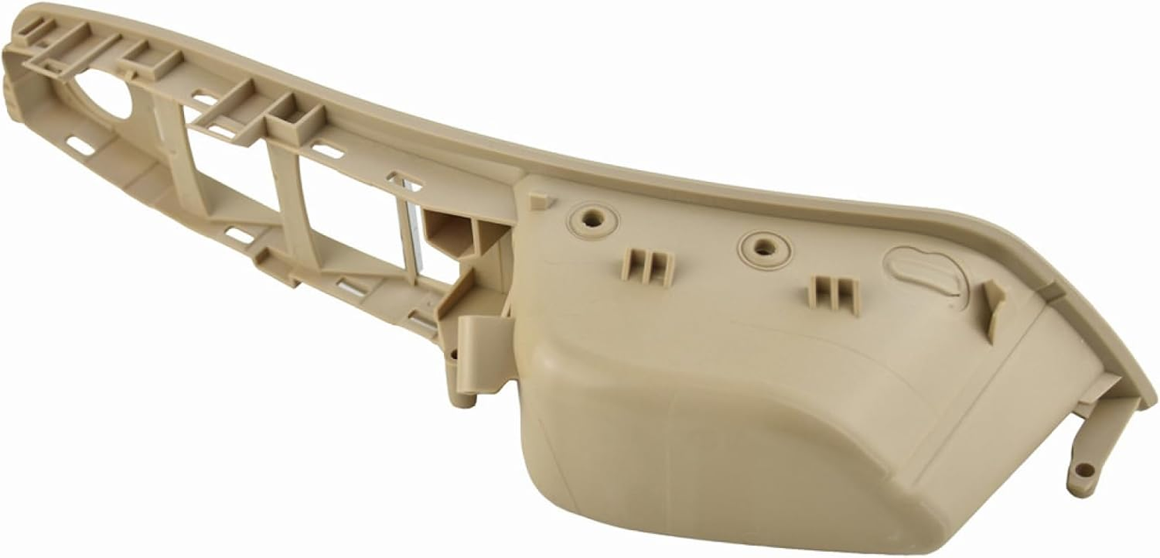 7Pcs,For BMW 5 Series F10 F11 F18 520I 523I 525I 528I 535I, RHD Interior Inner Door Handle Panel Pull Trim Cover Kit Set Replacement (Beige) image number 1