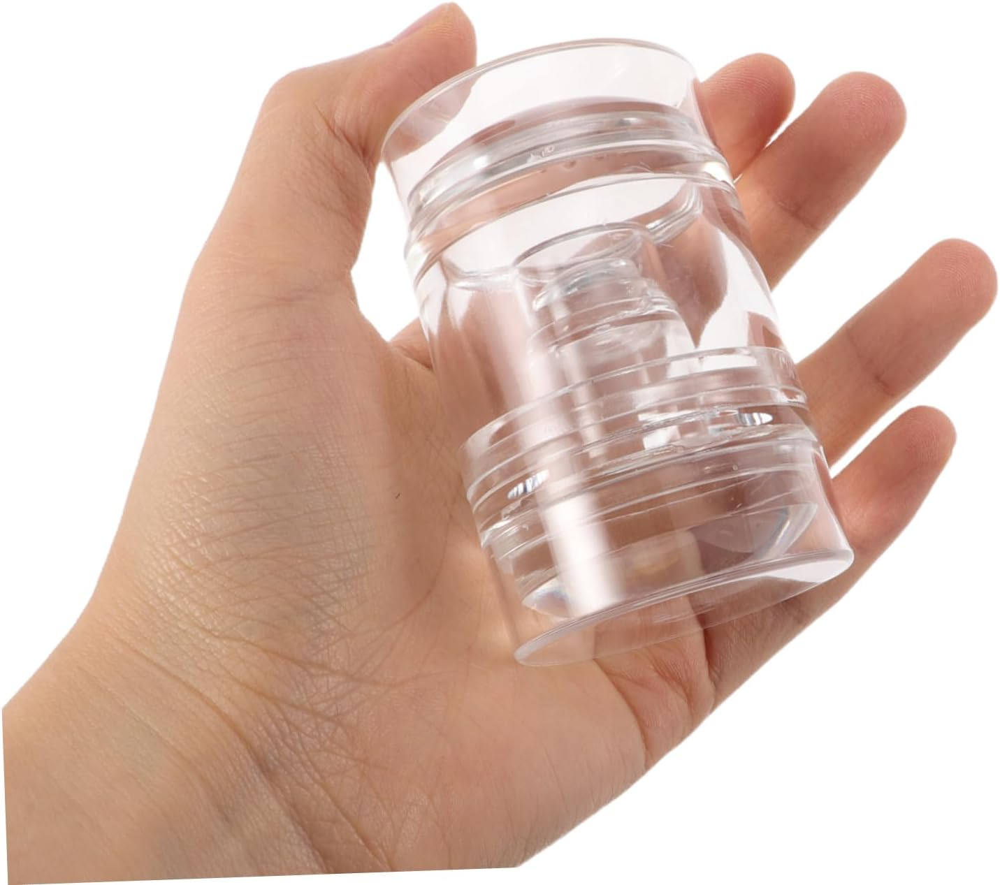 2Pcs Silicone Nail Stamping Tool Nail Stamping Plates for Manicure Art DIY Home Salon Use image number 6