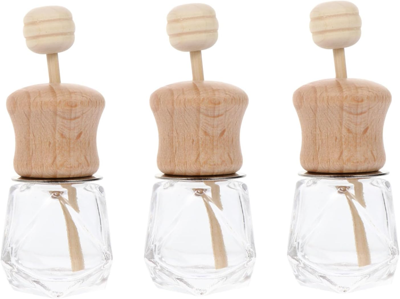 Cabilock 3Pcs Car Aroma Bottles Air Vent Diffusers Car Fragrance Smart Perfume Diffuser