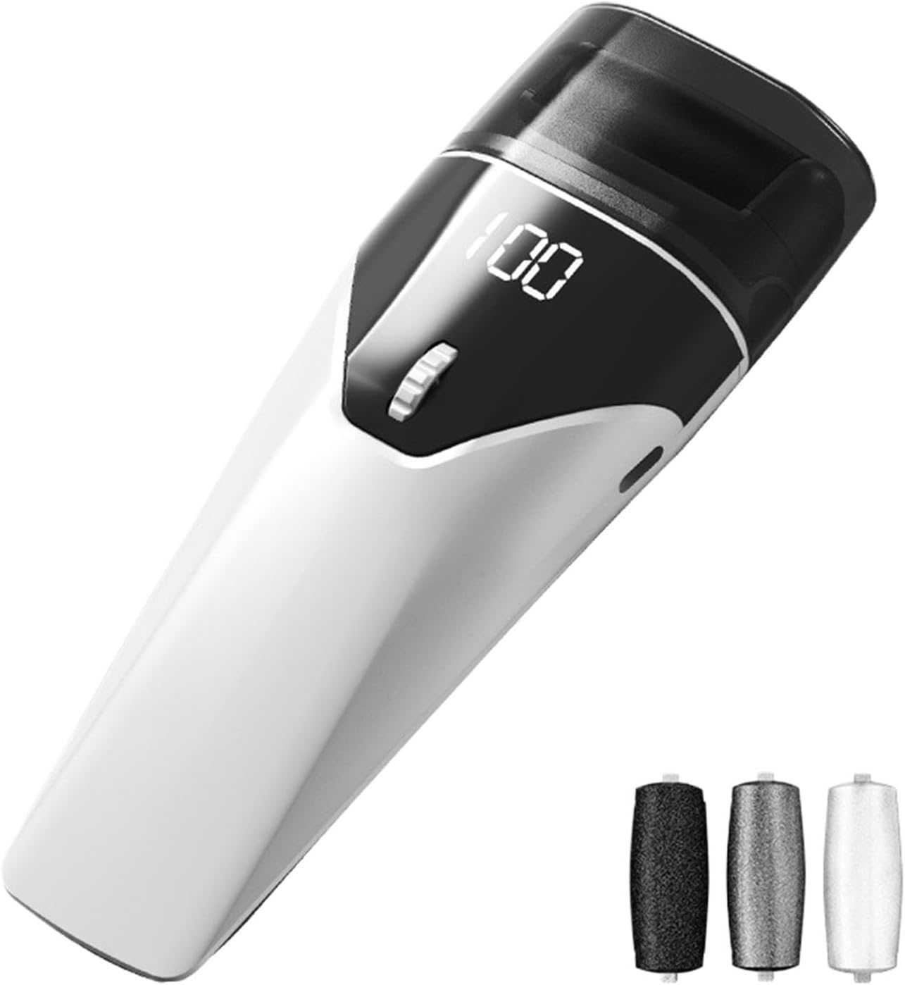 Electric Foot File, Adjustable Feet Rasp, Rough Skin Remover 15.8X6.5X3.2Cm/6.22X2.56X1.26 Inches Efficient and Powerful Foot Care for Father, Mother, Wife, Husband, Siblings image number 6