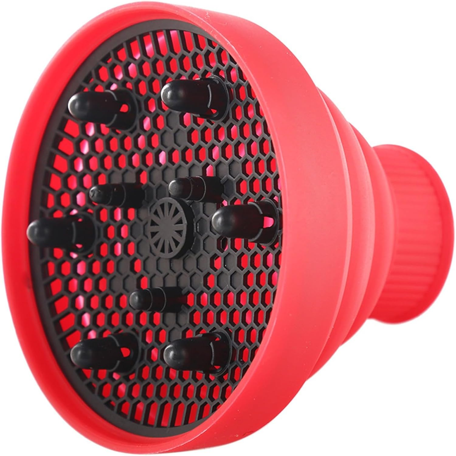 Hair Difuser Attachment Universal Diffuser Hair Dryer for 1.57-Inch to 1.99- Inch Blow Dryer, Hair Diffuser for Curly Hair and Natural Wavy Hair (D) image number 3