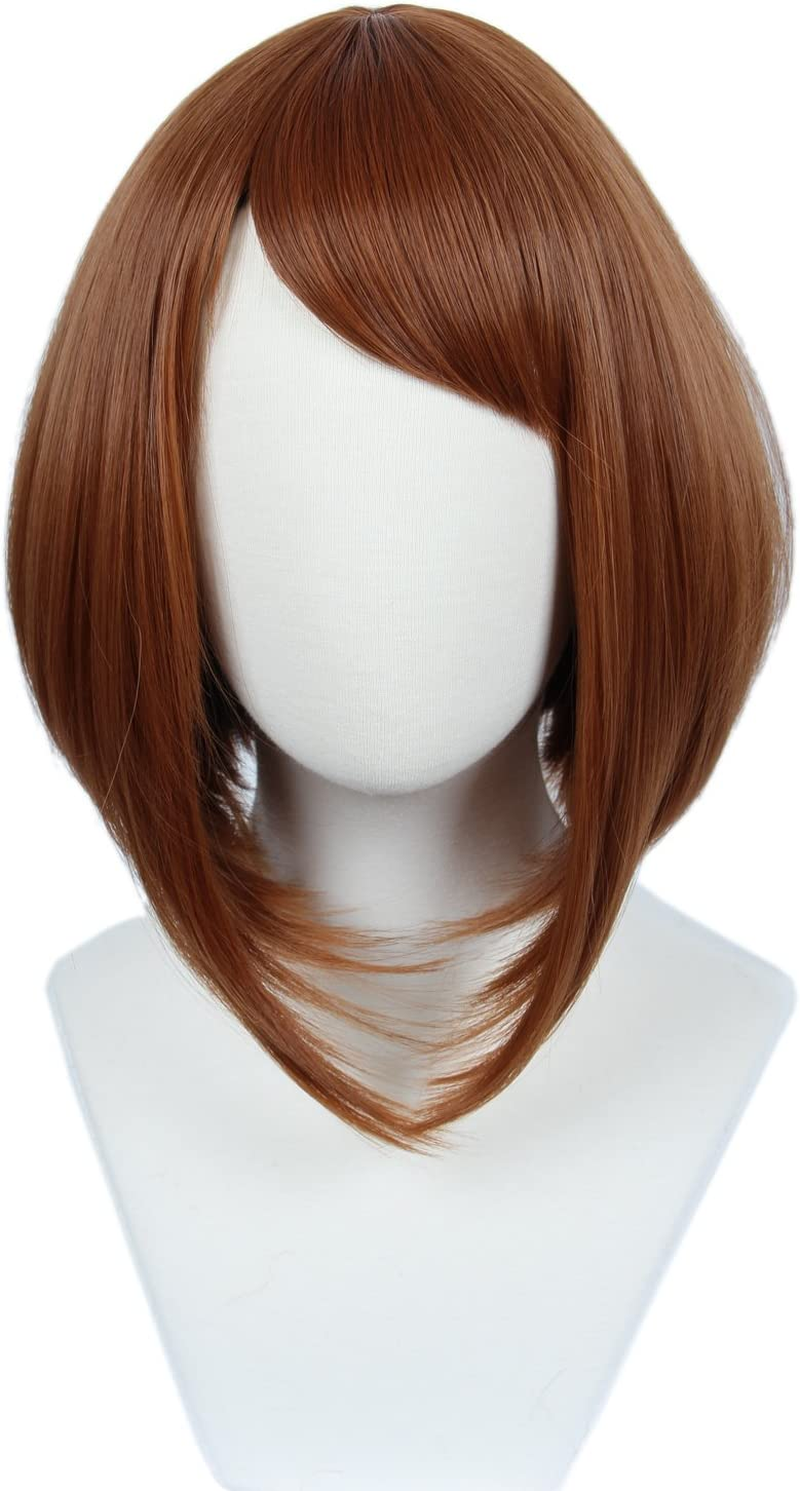 Linfairy Women'S Brown Cosplay Wig Halloween Costume Party Wig image number 4