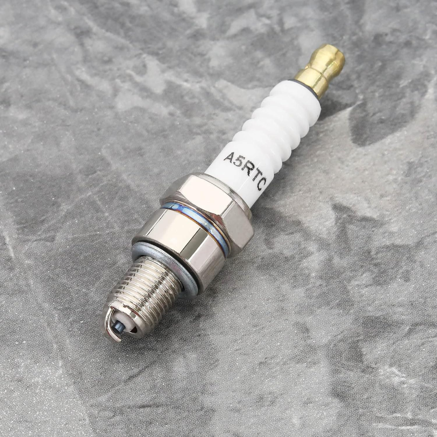 Ecsing 3PCS A5RTC Spark Plug for CR5HSB 98056-55777 Spark Plug PASST EU2000I EU2200 Series GENERATORSI 808/Z9Y/P-Z9HC U16FSR-UB GX31 GX100 GXH50 OEM image number 6