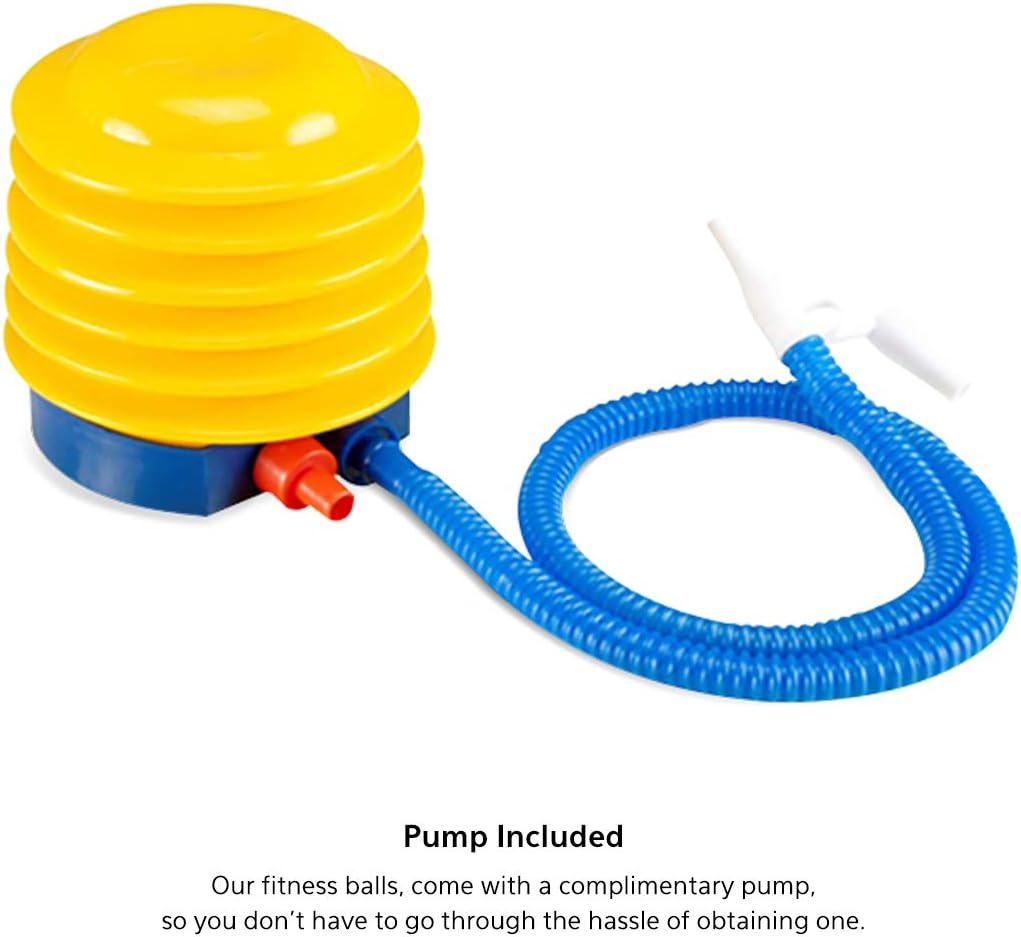 Lifespan Fitness Fitness Ball, 55 Cm Size, Dark Grey image number 2