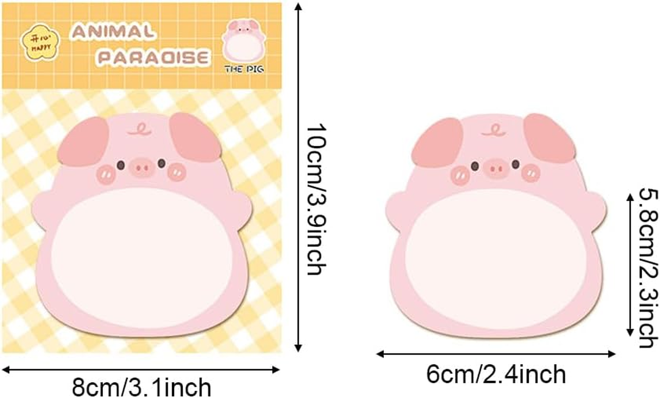 16Pcs Sticky Notes Cartoon Animal, Cute Self-Stick Note Pad Set, Mini Sticky Notes Set, Animals Sticky Notes, Mini Sticky Notes, Self-Adhesive Notes,Cute Sticky Notes Cartoon Animal Sticky Memo Pads