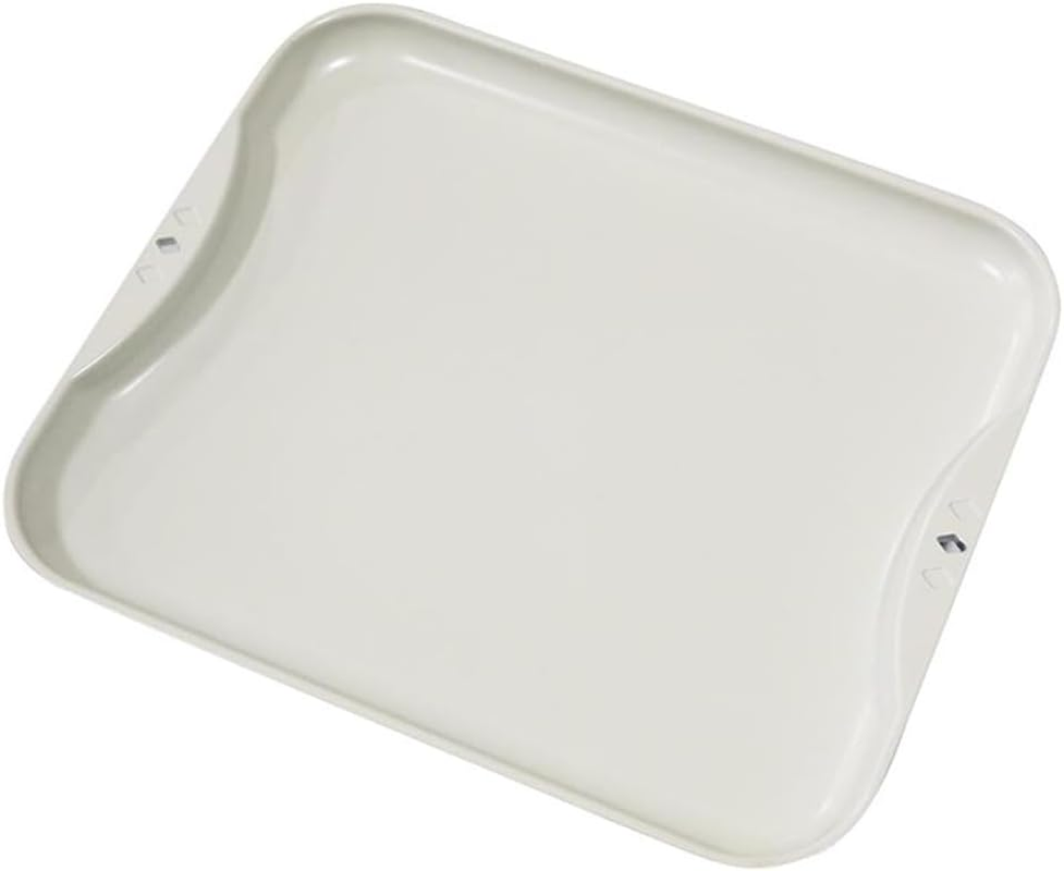 Sugiyama Metal KS-3181 New Qui-Kun Defrost Plate, Just Place Ingredients, Fast Freezing without Missing the Flavor, 9.8 X 8.5 Inches (25 X 21.5 Cm), White