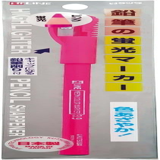 Kutsuwa RF017YE-5P Fluorescent Pencil Markers, Yellow, Pack of 5 image number 5