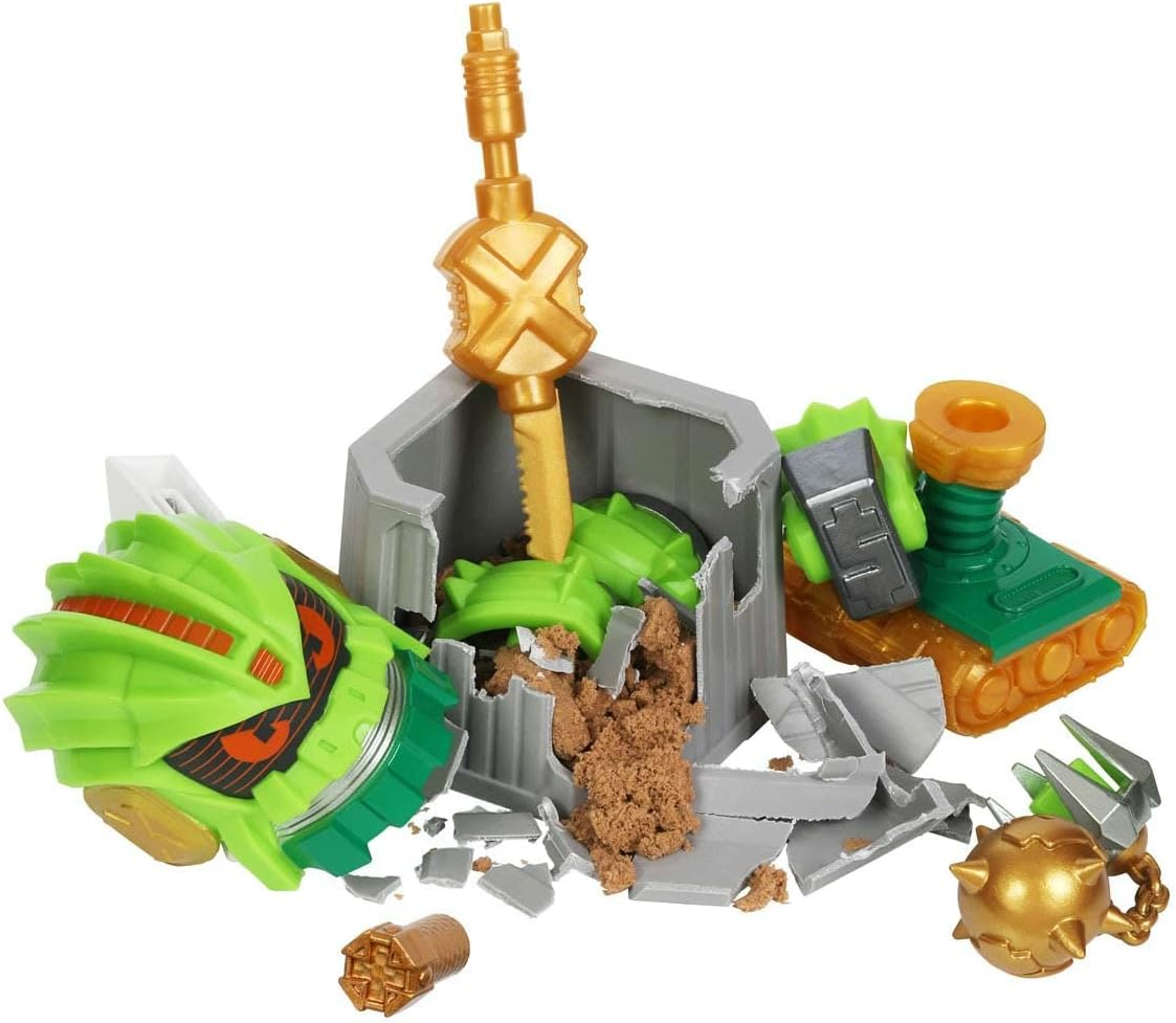 TREASURE X Robots Gold - 6 Robots to Discover. Remove the Rust, Build Your Bot. 15 Levels of Adventure. Will You Find Real Gold Dipped Treasure?, Multicolor (41680) image number 5