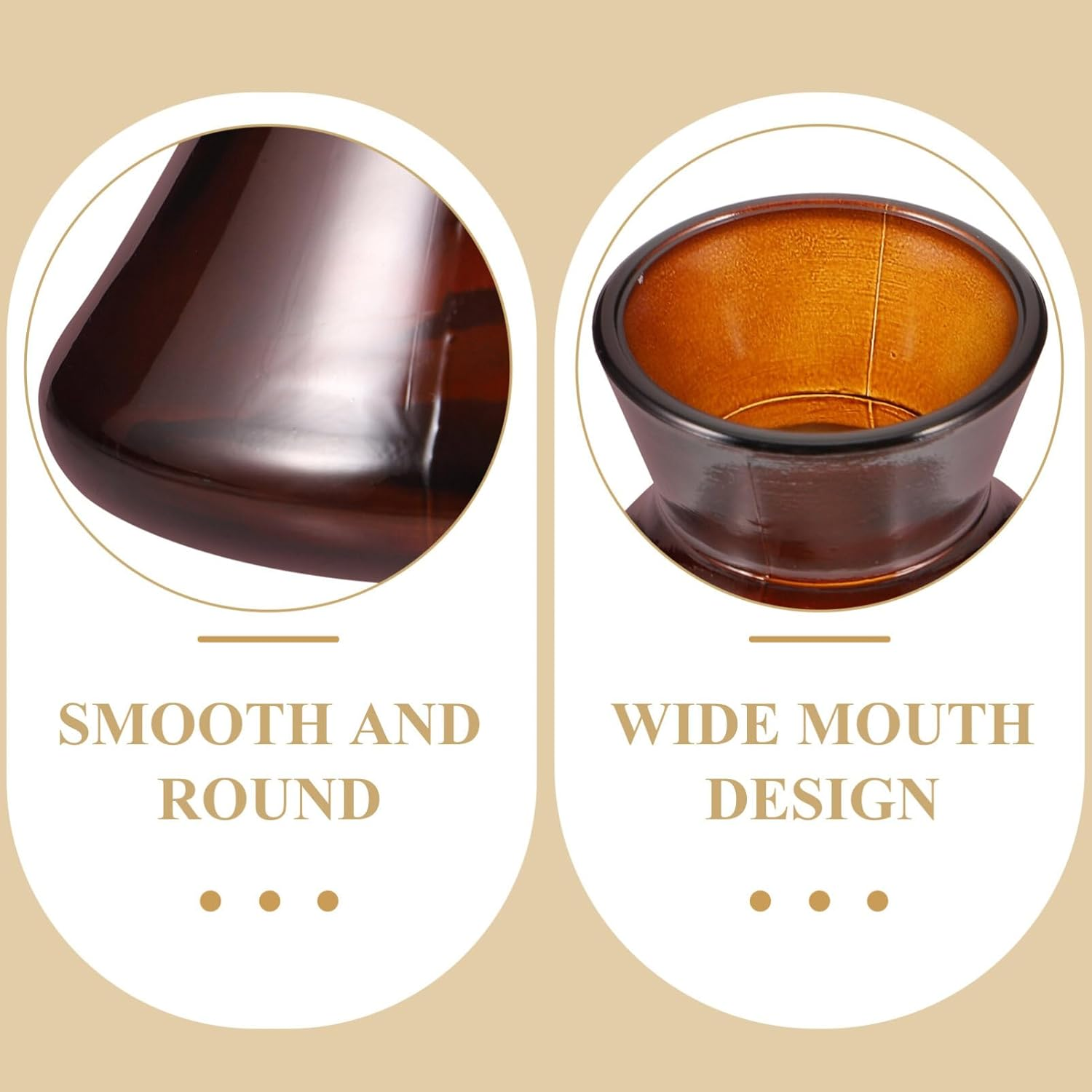 STOBAZA Reed Diffuser Bottle 220Ml Empty Glass Diffuser Bottle Refillable Reed Diffuser Jar Replacement Aromatherapy Jar Container for Spa Home image number 6