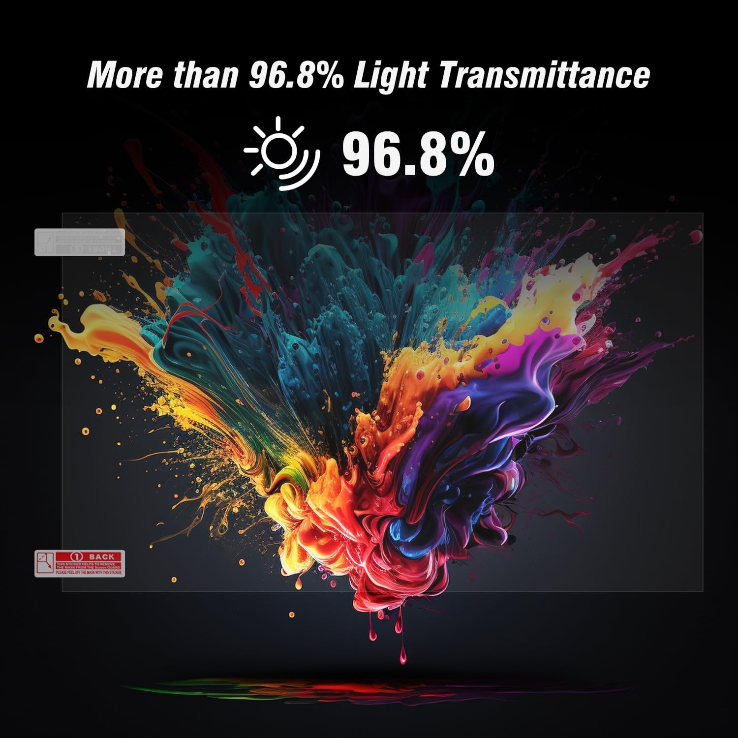 Upgraded 6PCS 3D LCD Printer Screen Protector Only for Anycubi M5S,M5S Pro,Size:10.1Inch,Not for M5,Screen Protective Film for Anycubic Photon M5S,M5S Pro Resin 3D Printer. image number 4