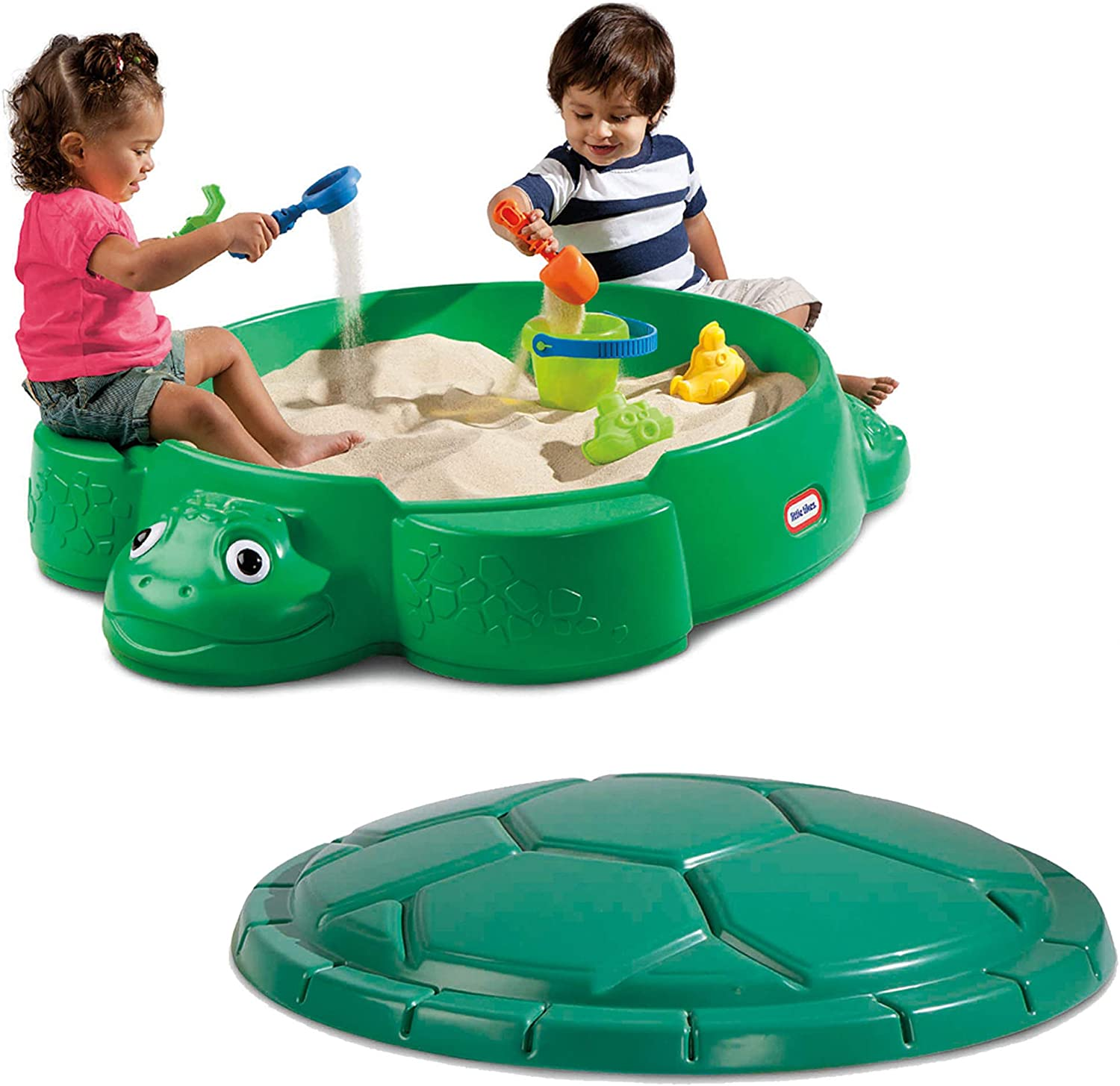 Little Tikes Turtle Sandbox, Mixed image number 3
