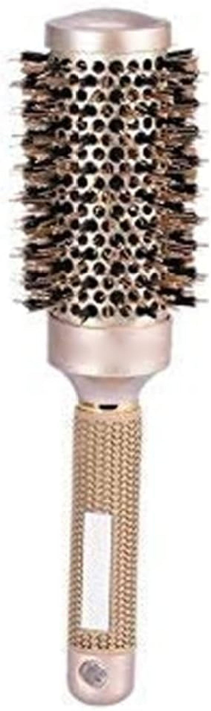 Ceramic Ionic round Hair Drying Brush with 4 Dimensions (45MM) Cylindrical Curling Roller Comb Styling Gold 45Mm round Brush image number 4