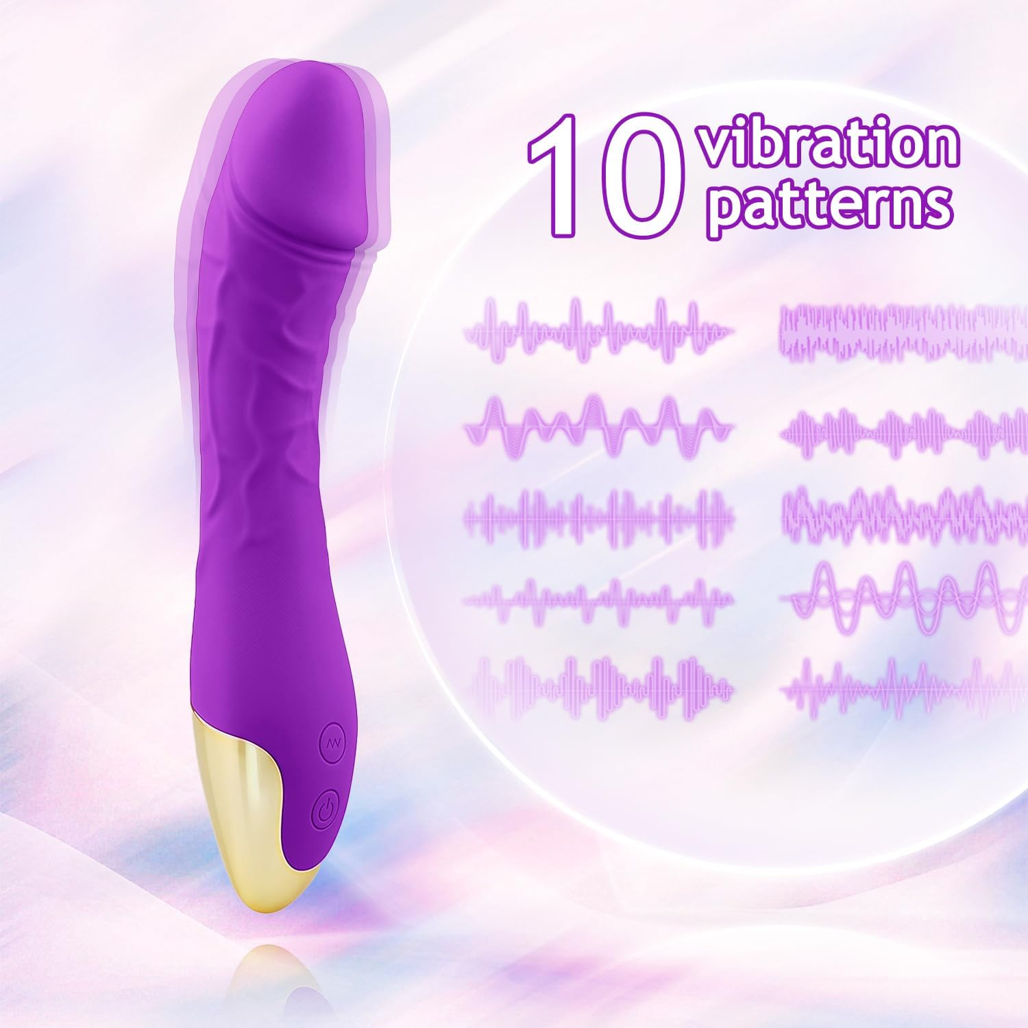 Handheld Massages Toy for Women (Lavender)