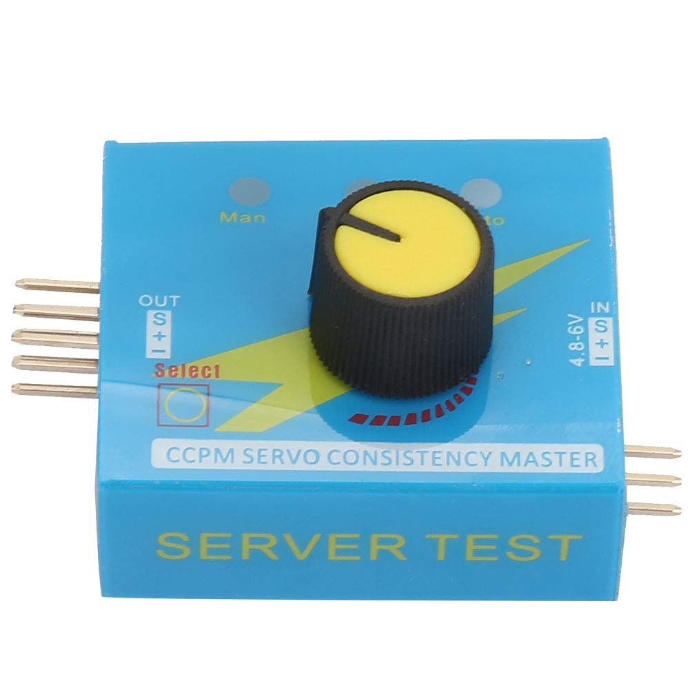 Servo Tester, Useful Stability Servo Testing Machine, 3 Channels DC 4.2-6.0V for RC Boat RC Airplane Use RC Car ESC Testing image number 4
