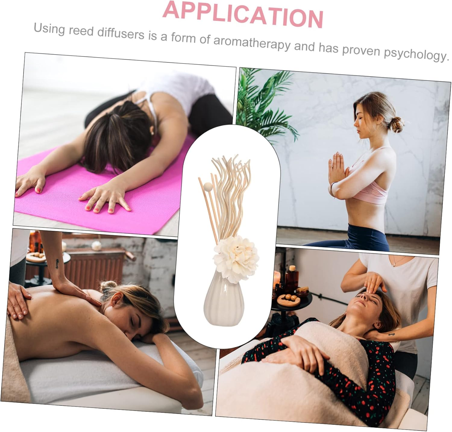 STOBAZA 80Pcs Diffuser Sticks Wave Shaped Refill Rattan Diffuser Sticks Replacement for Aroma and Fragrance Oil for Bottles Aromatherapy image number 6