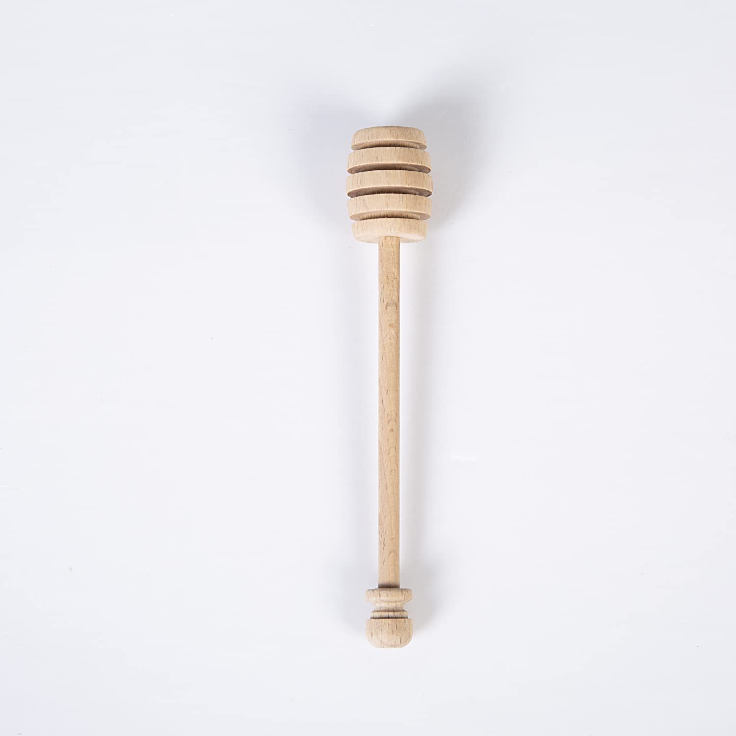 Cutiset Ceramic Honey Pot with Lid and Dipper, 20Oz Rustic Honey Jar (Blue) image number 4